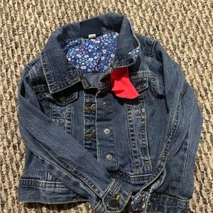 OshKosh B'gosh Blue Denim Jacket with Red Accent